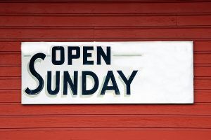 Changes to the Sunday trading ban: the government removes a loophole in the current legislation